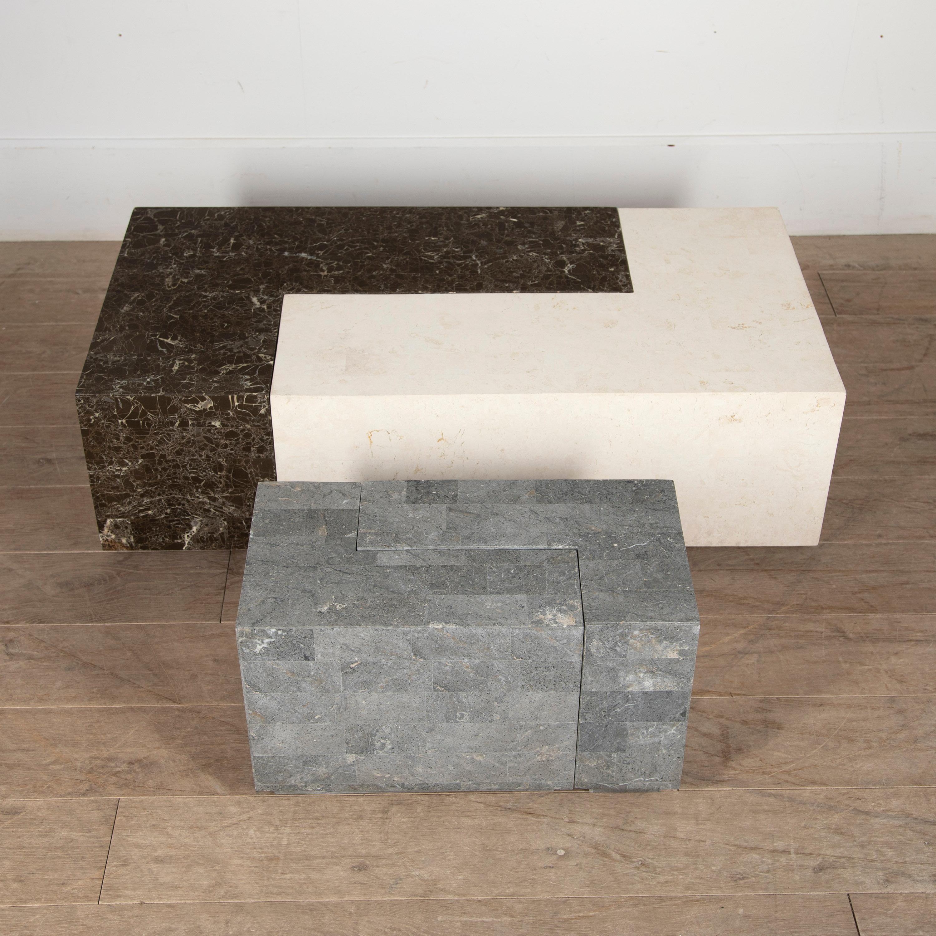 20th Century American Mid-Century Modular Block Table