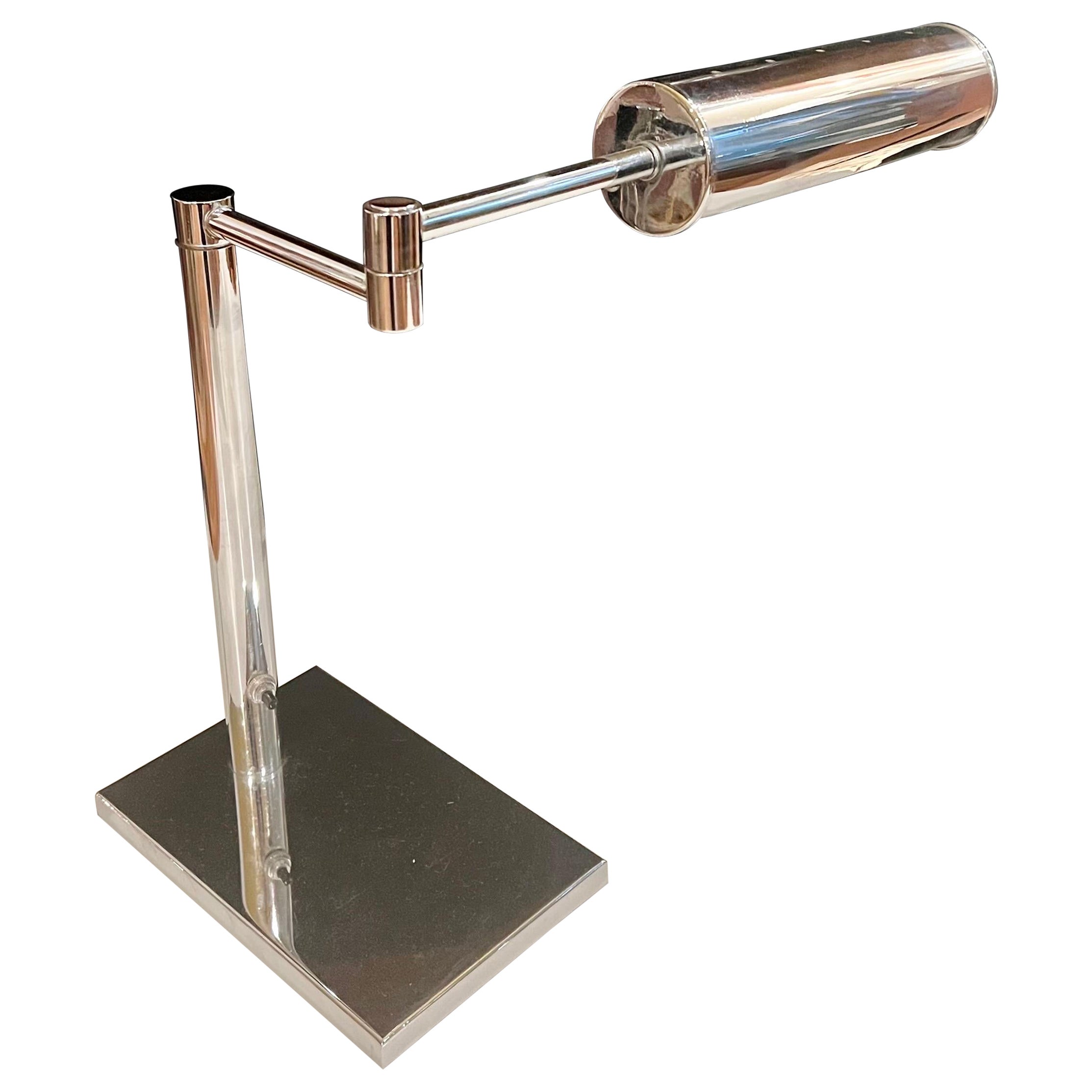 American Mid Century Multidirectional Desk Lamp by Walter Von Nessen