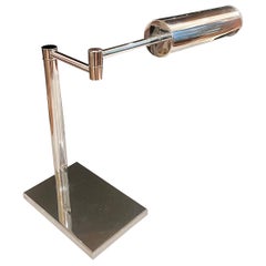 American Mid Century Multidirectional Desk Lamp by Walter Von Nessen
