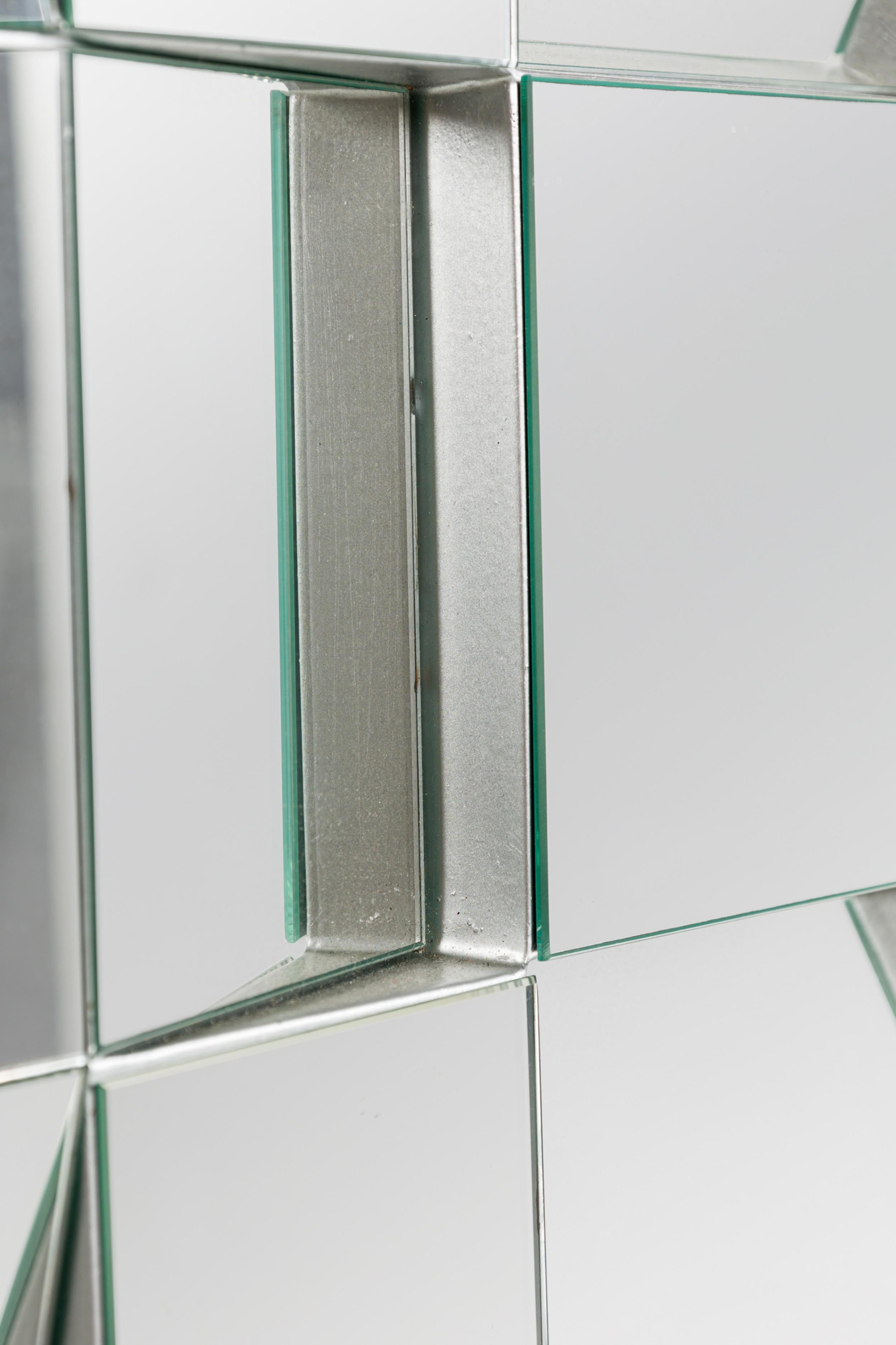 Espejo Cubista Americano de Mitad de Siglo Neal Small Estadounidense en venta