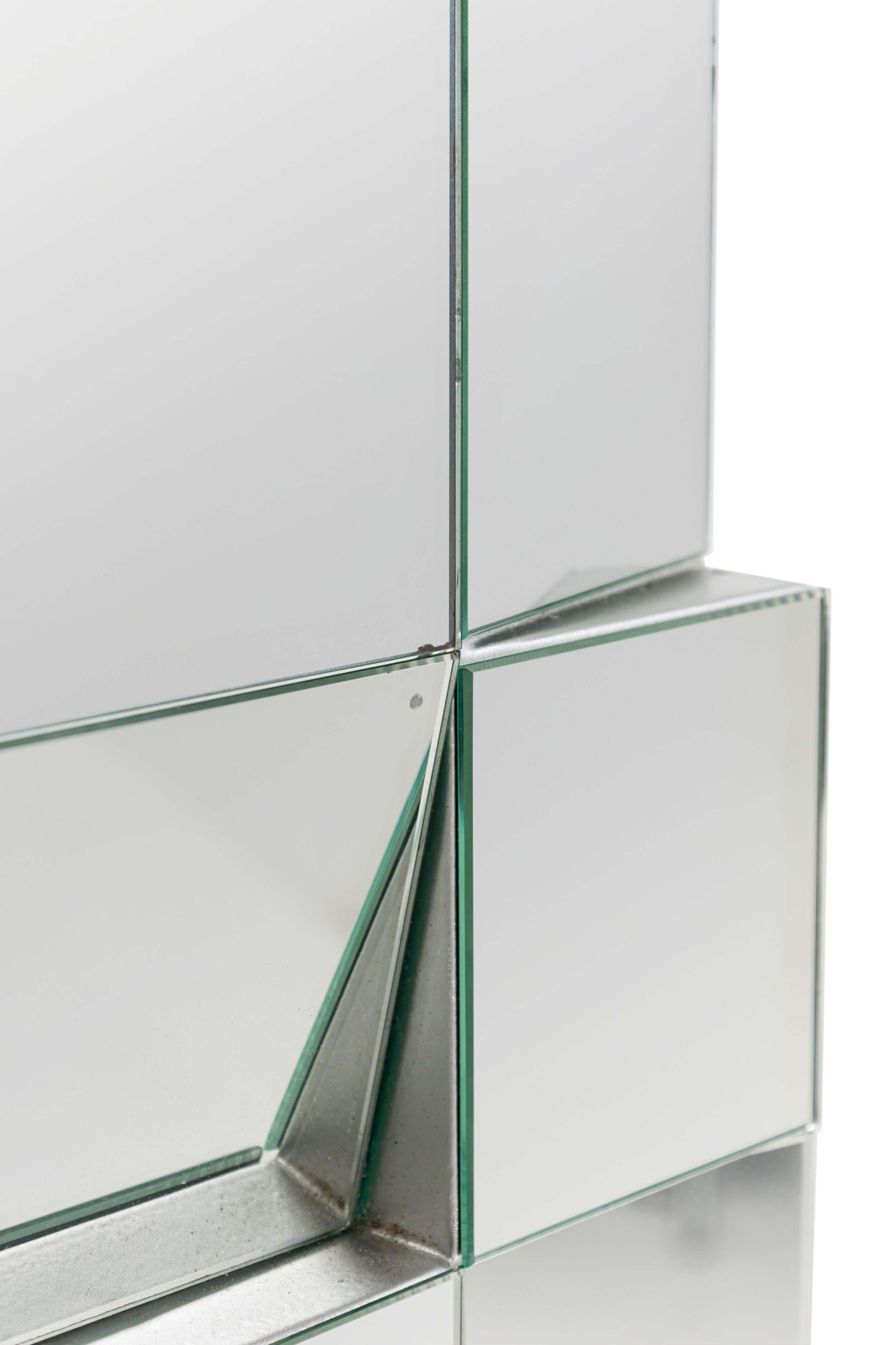 Espejo Cubista Americano de Mitad de Siglo Neal Small siglo XX en venta