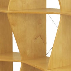 American Mid-Century Plywood Étagère
