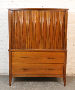 American Mid-Century Tall Dresser
