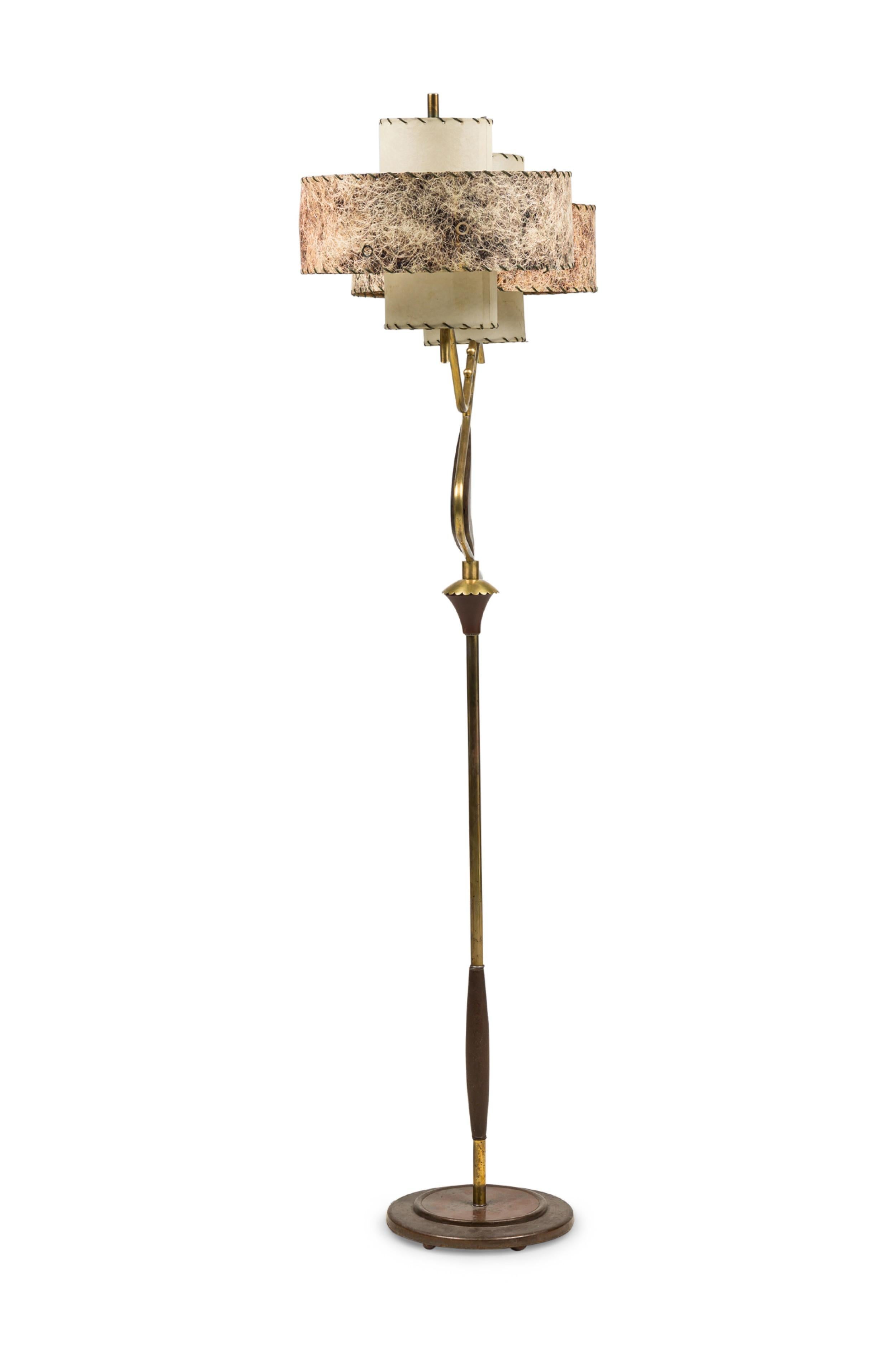 Amerikanische Stehlampe 