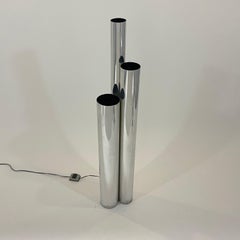 American Mid Century Triad Skyscraper Floor Lamp by Koch & Lowy, USA 1970s