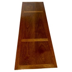 American Mid Century Walnut Coffee Table by Heritage Henredon Manteika Line