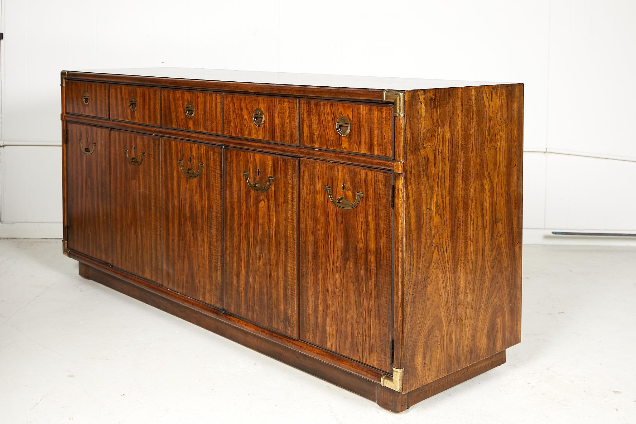 Midcentury Drexel credenza in the traditional 