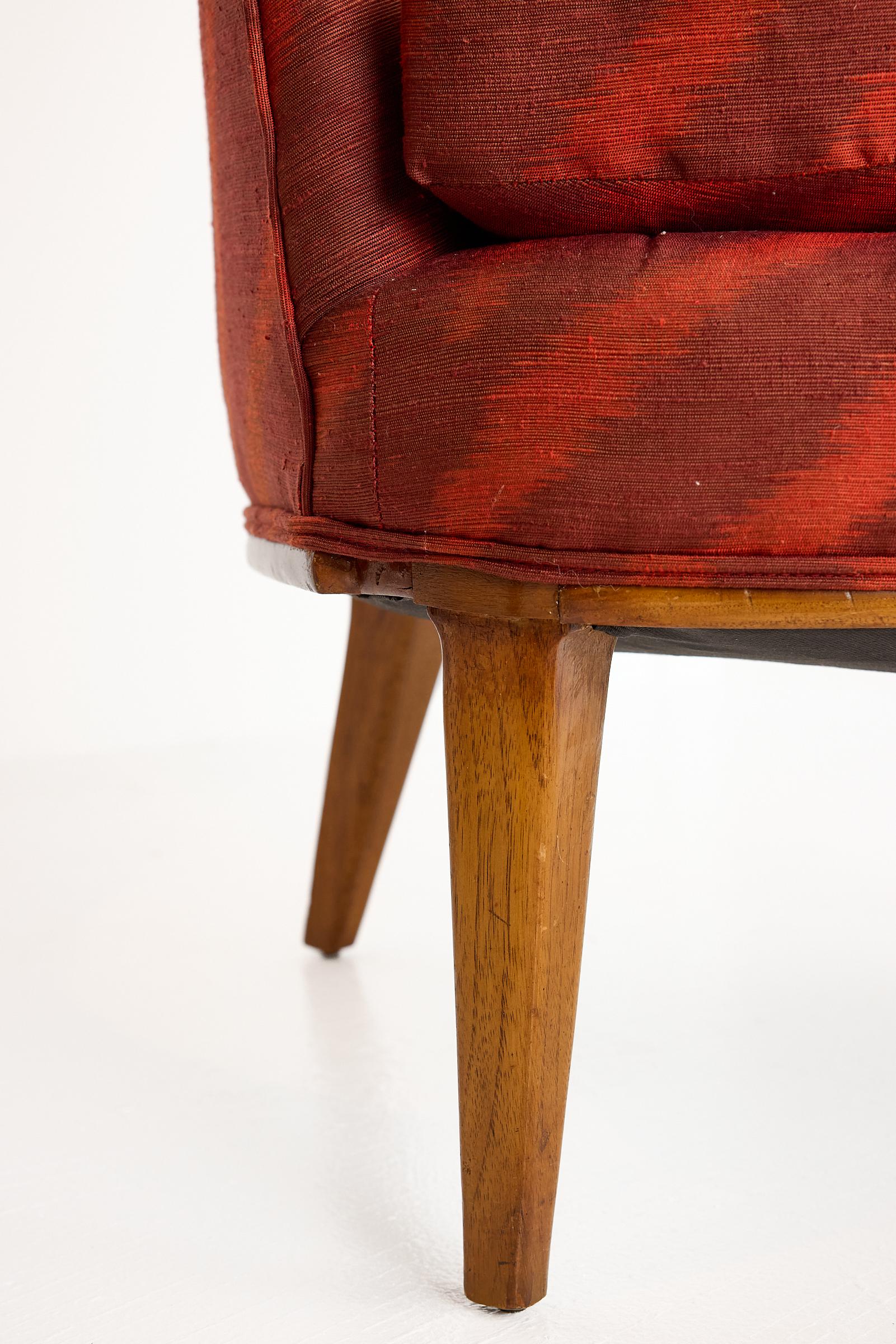 Sedie a spalliera americane del Midcentury, anni '60 circa, Tomlinson Furniture in vendita 3