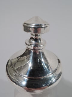 American Midcentury Modern Sterling Silver Baluster Pepper Grinder