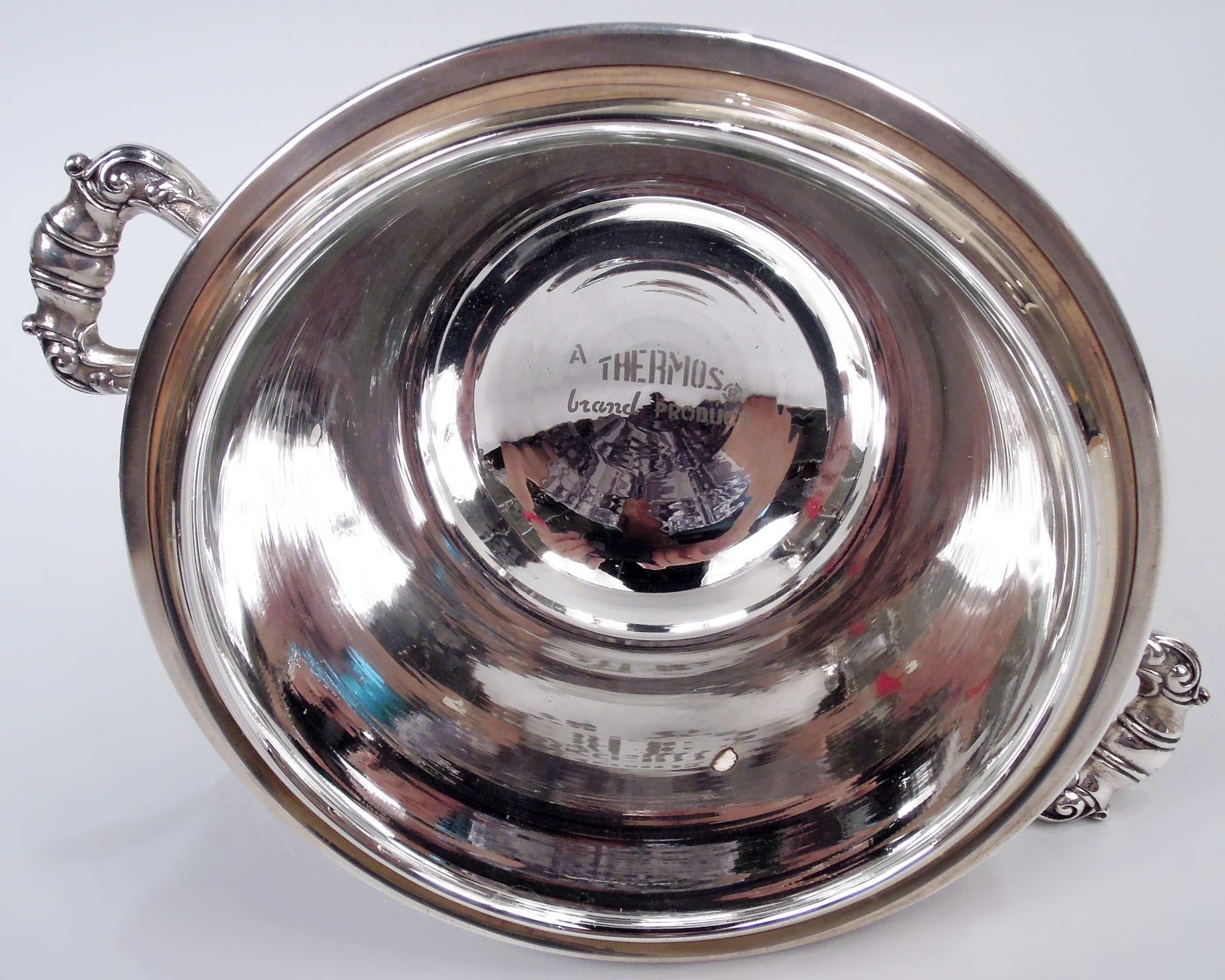 American Midcentury Modern Sterling Silver Ice Bucket For Sale 2