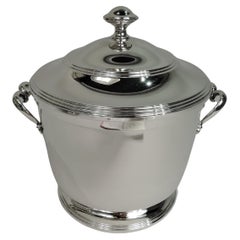 American Midcentury Modern Sterling Silver Ice Bucket