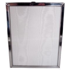 American Midcentury Modern Sterling Silver Picture Frame