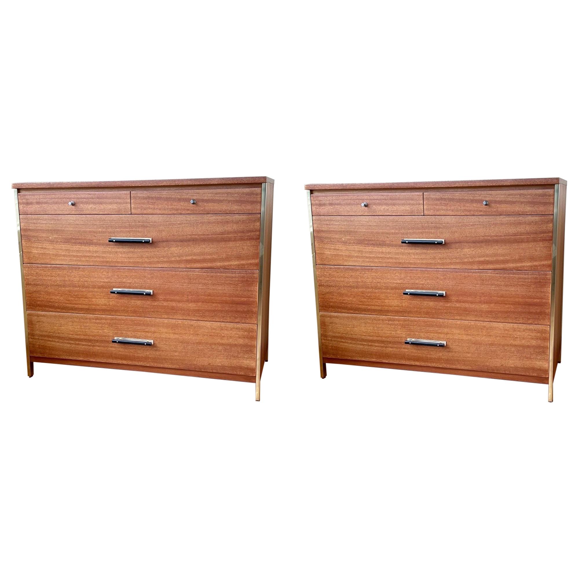 American Midcentury Pair of Dressers Designed by Paul McCobb for Calvin Group