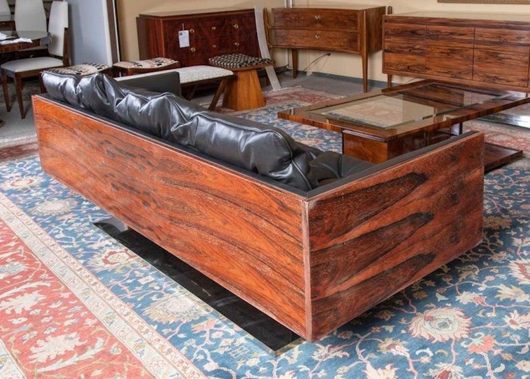 Sofá americano de mediados de siglo hecho por W. Platner en venta 1