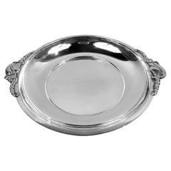 Amerikanische Schale aus Sterlingsilber aus der Mitte des Jahrhunderts im Stil der dänischen Modernität