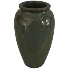 American Mission Green Ceramic Vase