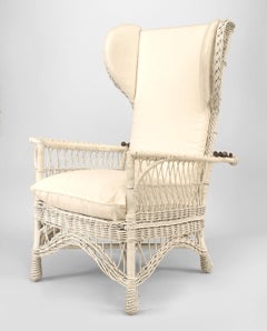 American Mission Wicker Morris Chair