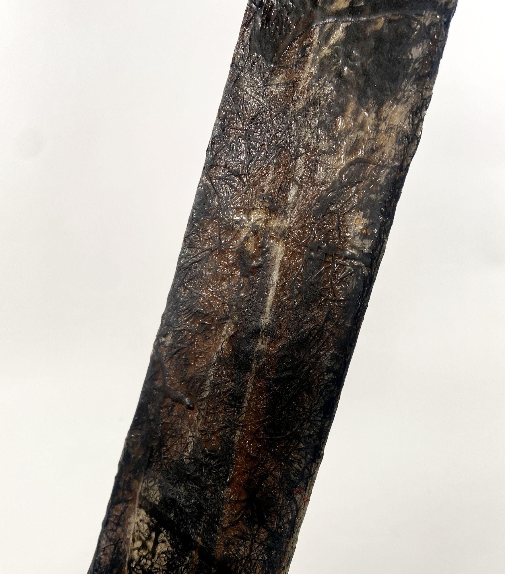 American Modern Abstract Expressionist Mixed Media Sculpture, Moshe Y For Sale 3