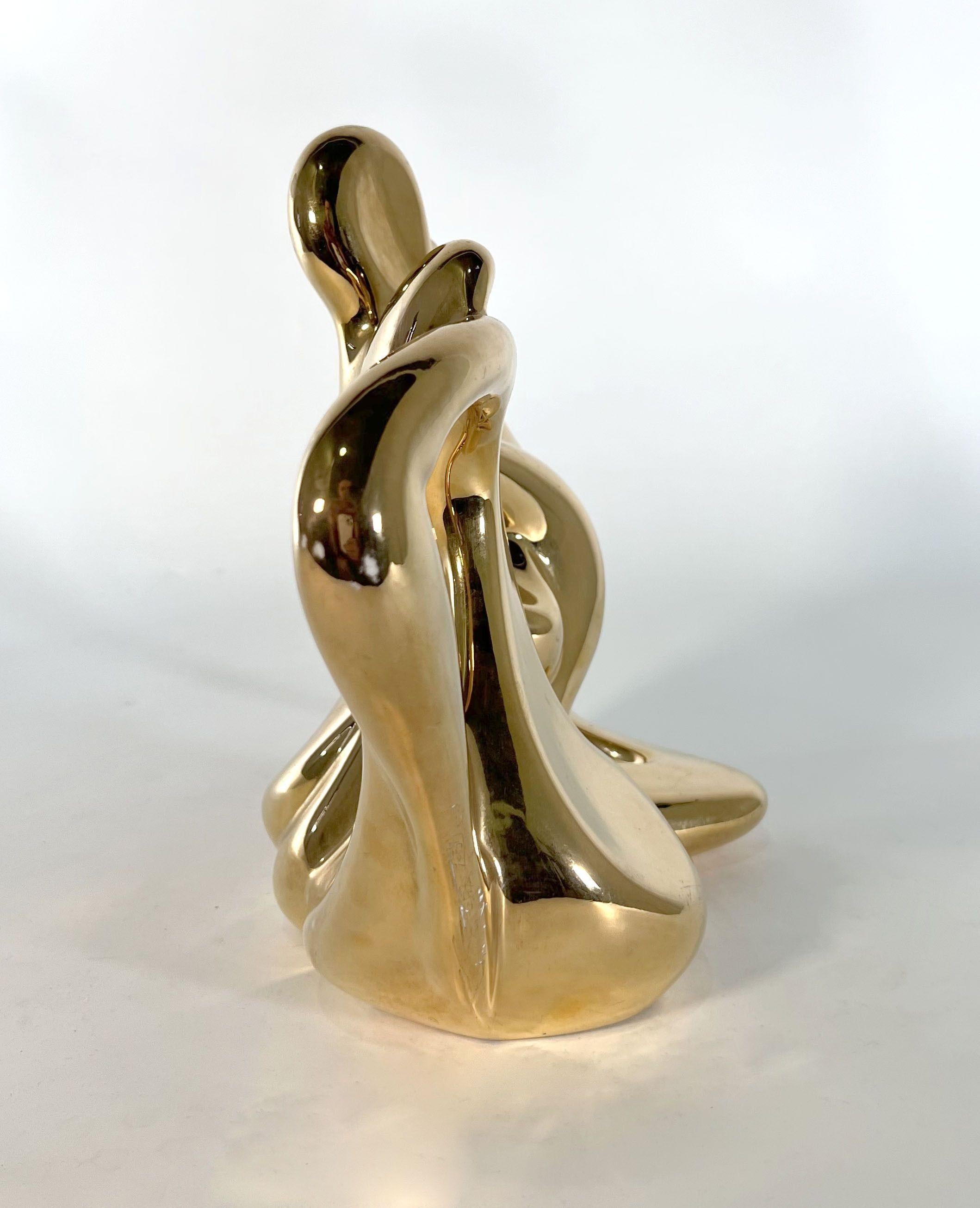 American Modern Ceramic Gold Glaze 