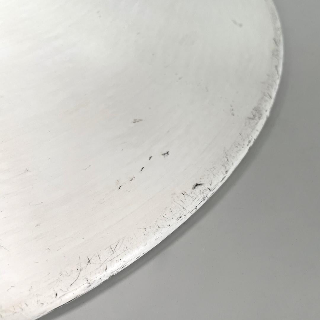 Sgabello rotondo moderno americano in tessuto floreale Tulip di Eero Saarinen per Knoll anni '70 in vendita 6