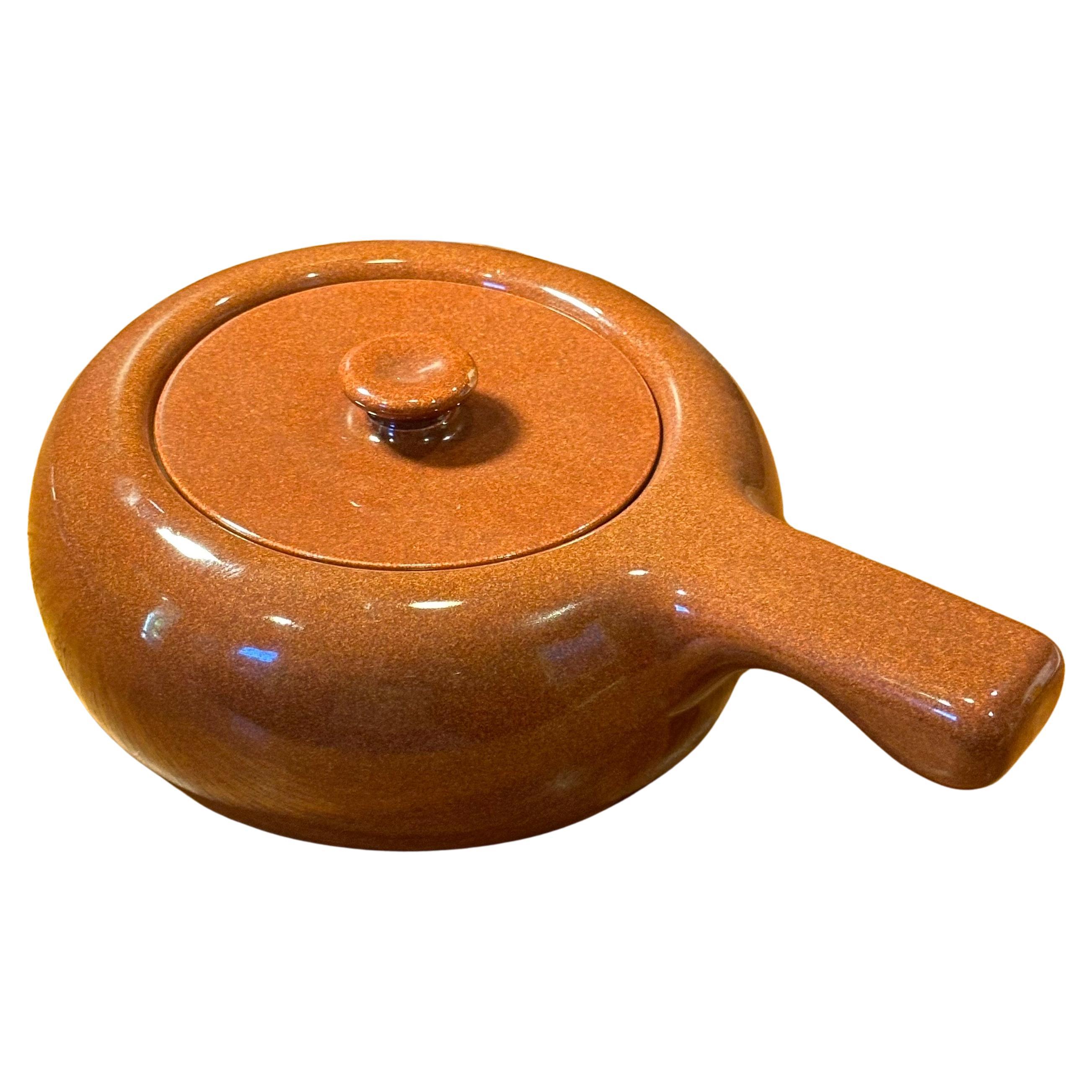 Casseruola con manico American Modern in Ripe Apricot di Russel Wright Stubenville