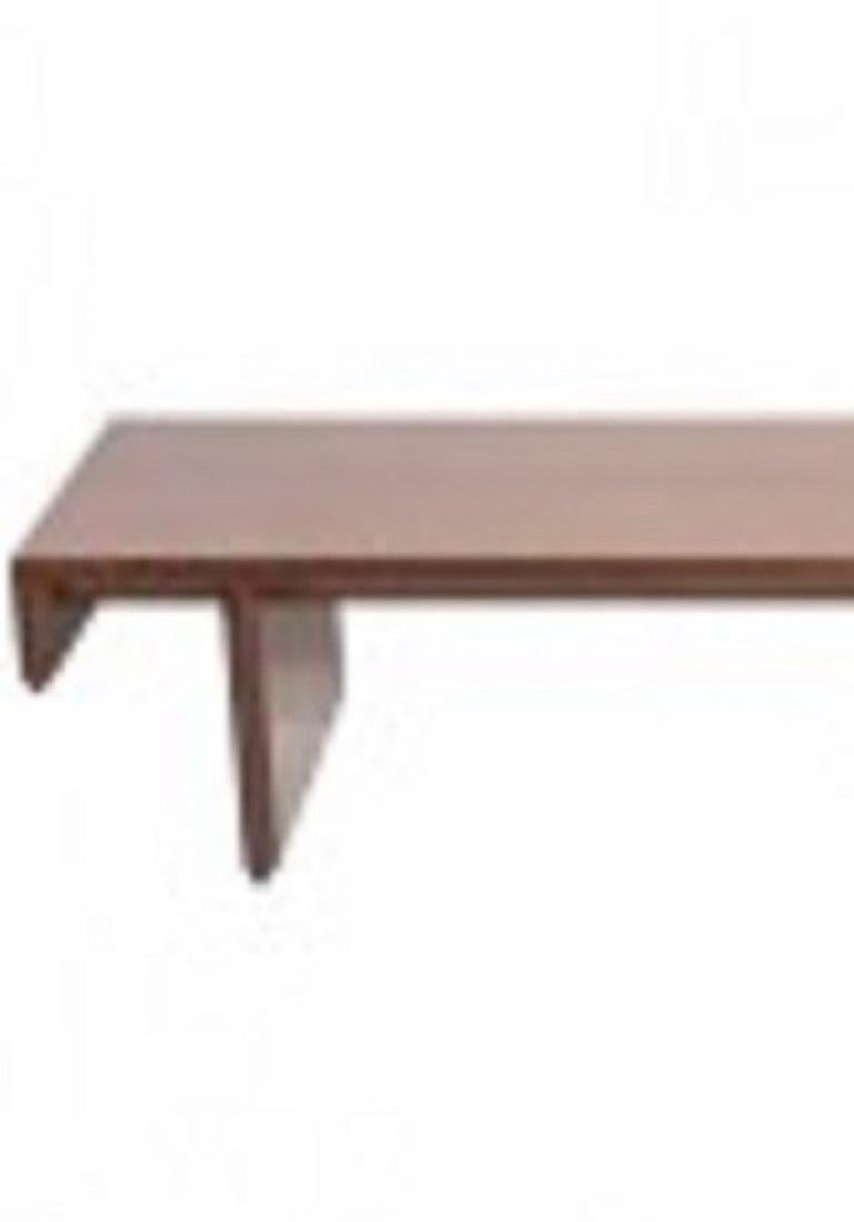 Hand-Crafted American Modern Mahogany 