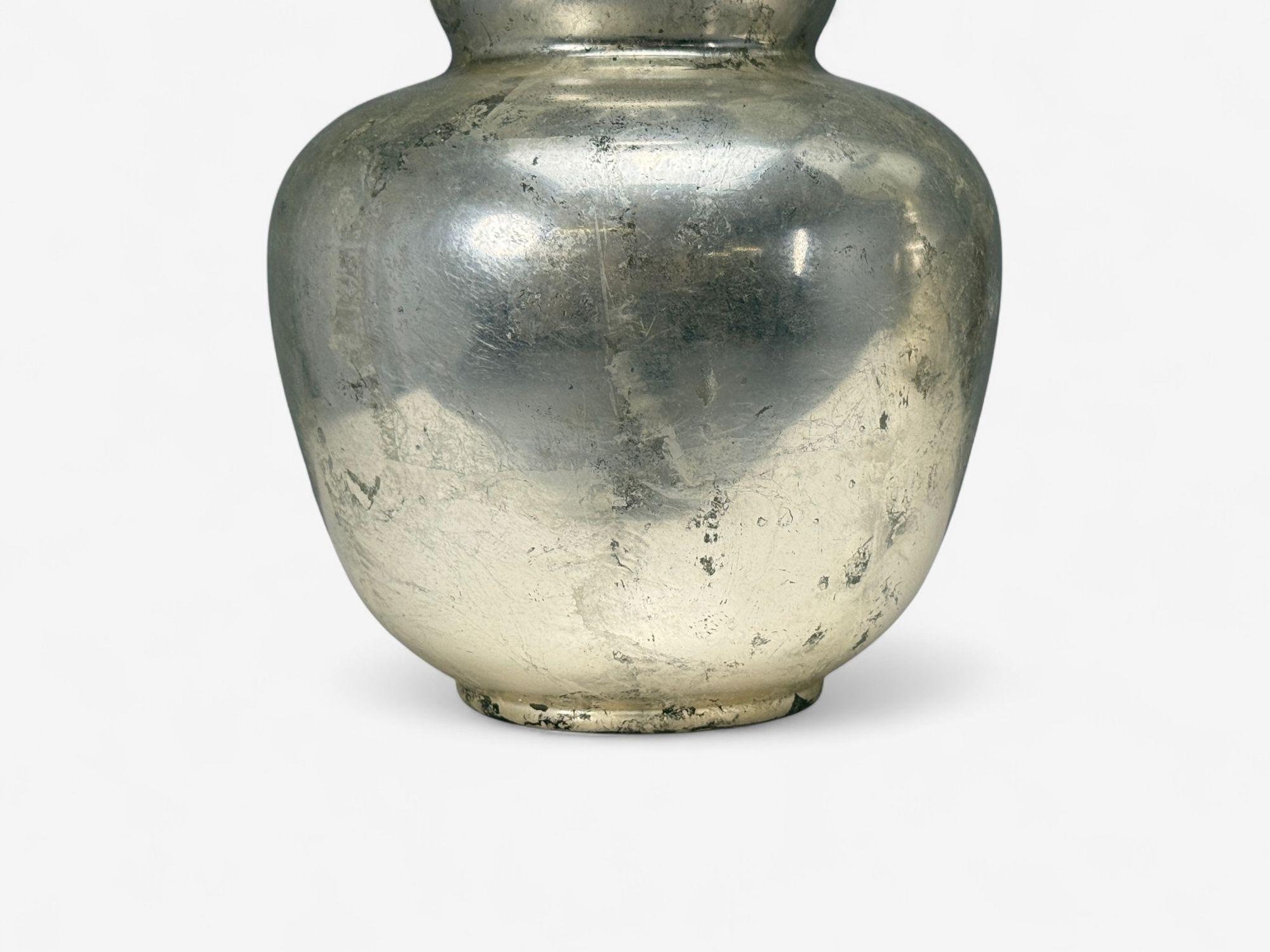 Metà XX secolo Lampade da tavolo moderne americane, vetro al mercurio, Fabrice, USA, anni '50 in vendita