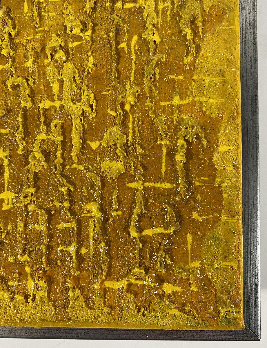 Mixed Media der amerikanischen Moderne, Chu „Herbst im Korea“, Mixed Media, Hyunae Kang im Angebot 1