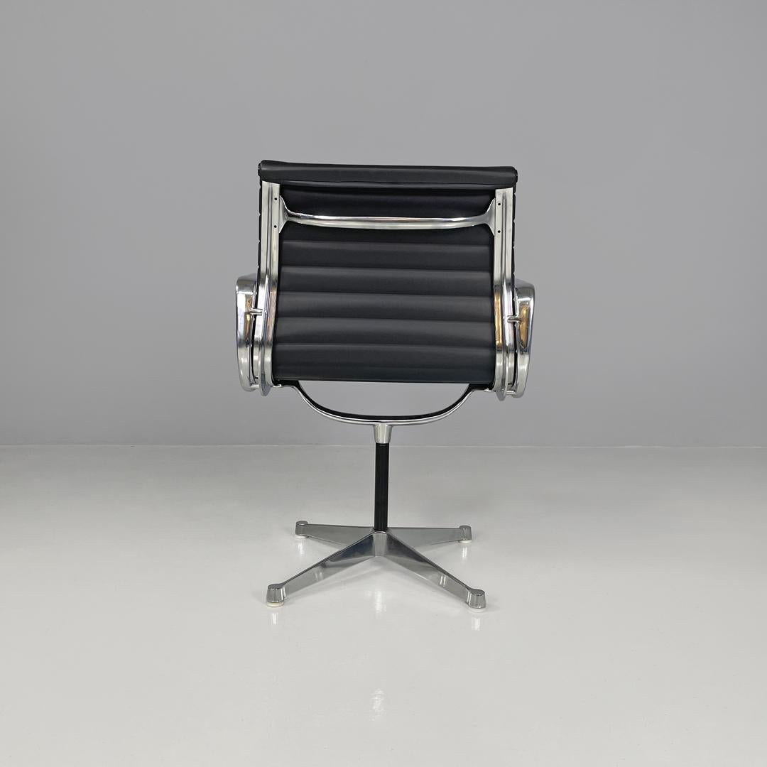Metal American modern office chair EA108 Charles and Ray Eames for Herman Miller 1970s