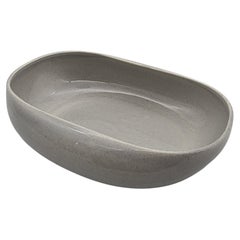 Cuenco ovalado moderno americano de Russel Wright para Steubenville Pottery