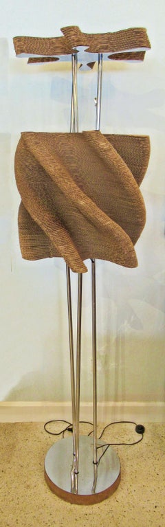 American Modern Prototype Floor Lamp, Frank Ghery, 1960's