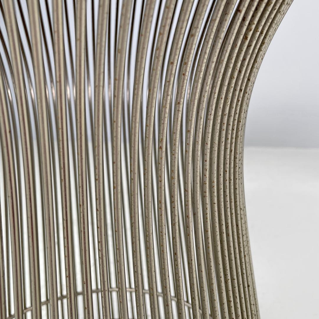 Tables basses rondes modernes américaines par Warren Platner pour Knoll, 1970 en vente 7