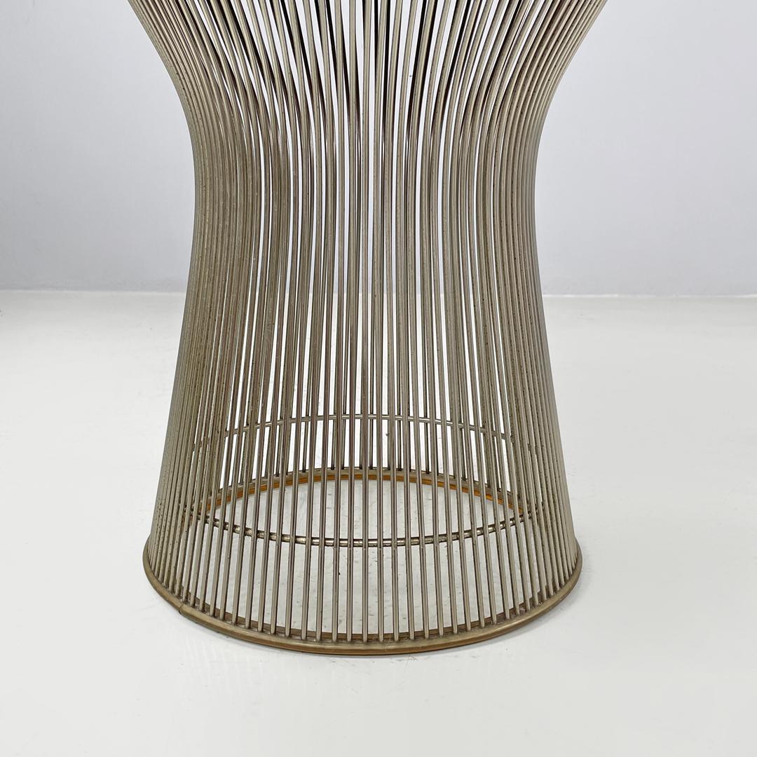Tables basses rondes modernes américaines par Warren Platner pour Knoll, 1970 en vente 8