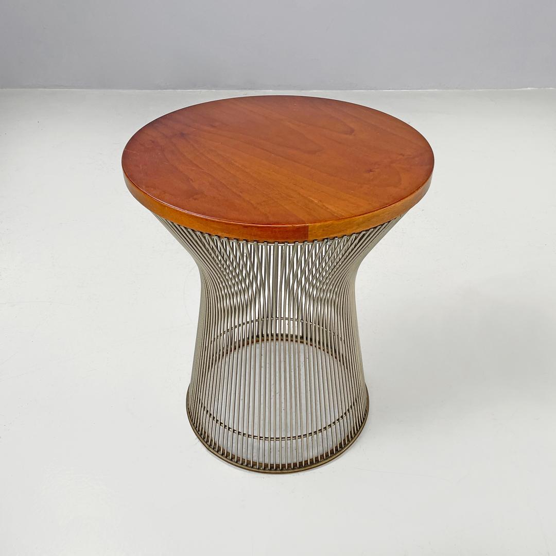 Tables basses rondes modernes américaines par Warren Platner pour Knoll, 1970 Bon état - En vente à MIlano, IT