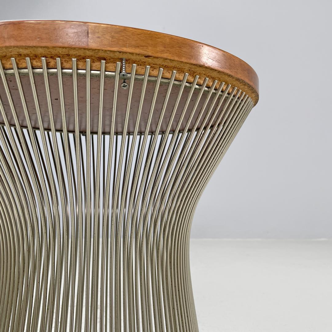 Métal Tables basses rondes modernes américaines par Warren Platner pour Knoll, 1970 en vente