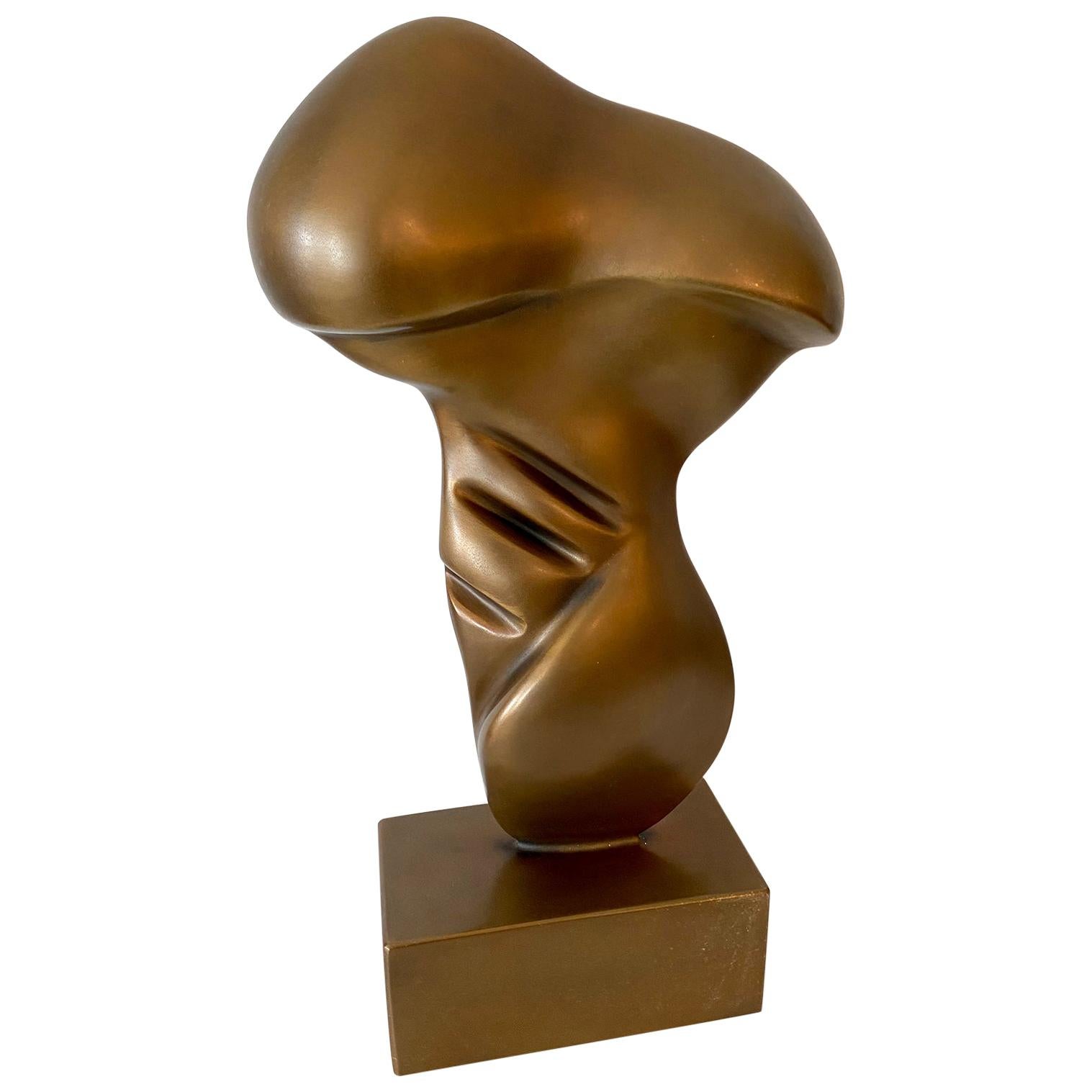 American Modern Sculpture "Torso" by Korean Artist Hyunae Kang For Sale