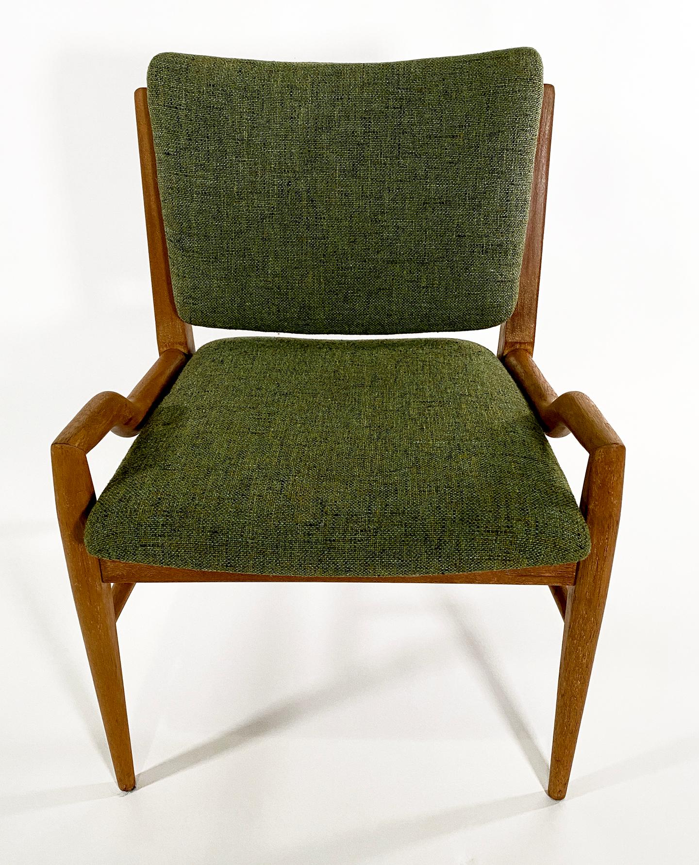 American Modern Set of 6 Armchairs, John Keal for Brown Saltman In Good Condition In Hollywood, FL