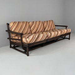 American modern sofa by Lyda Levi per McGuire Company, 1970s