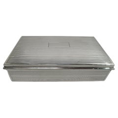 American Modern Sterling Silver Box by Andrew A. Taylor