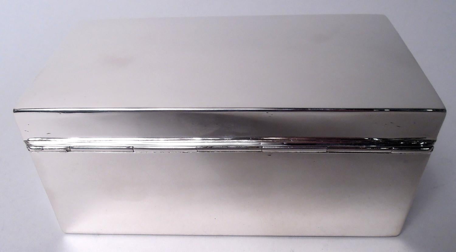 Caja moderna americana de plata de ley Estadounidense en venta