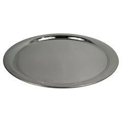 American Modern Sterling Silver Party Platter