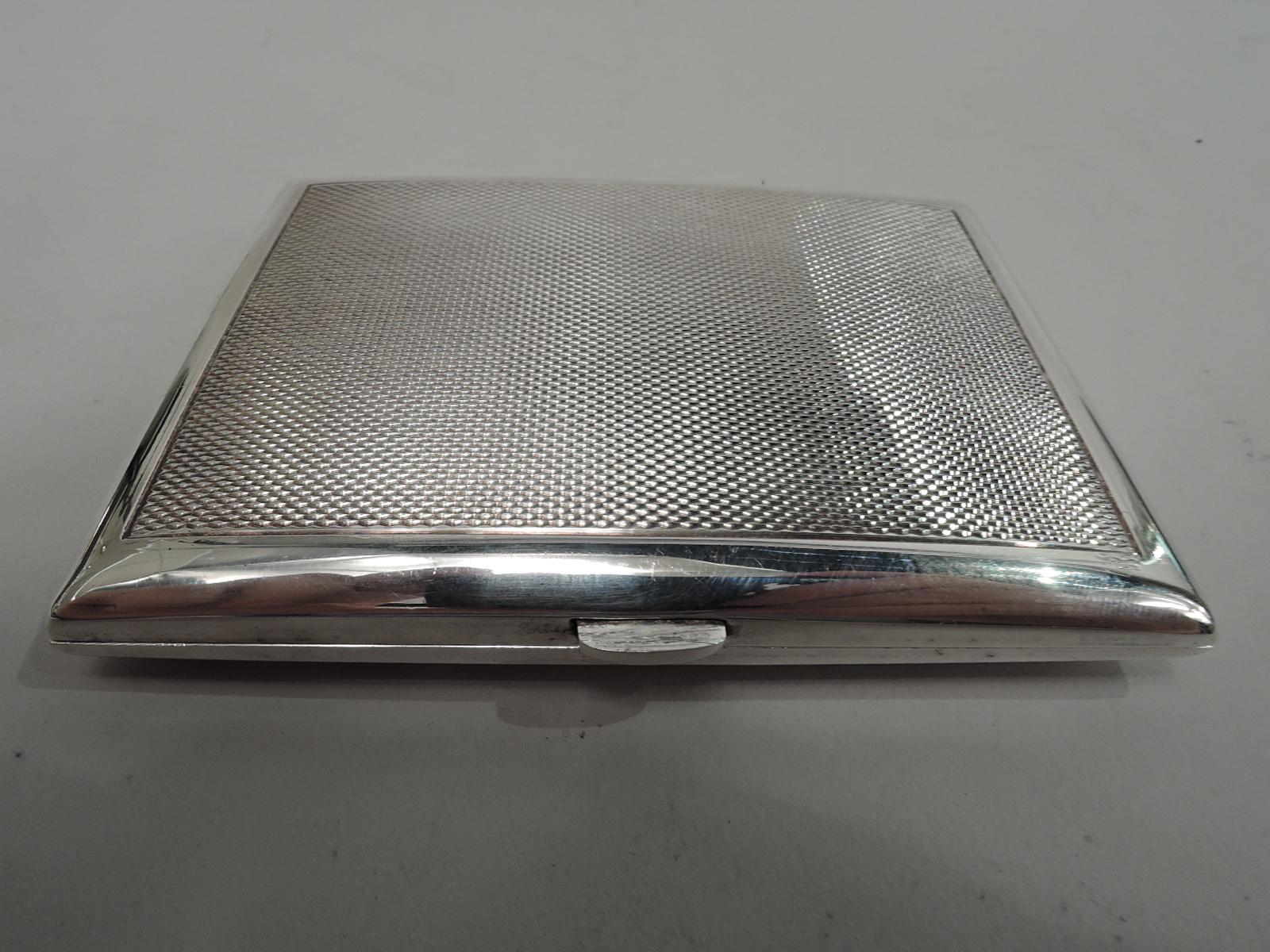 American Modern Sterling Silver Portable Double Picture Frame For Sale at 1stDibs