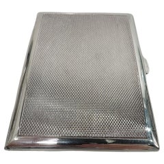 American Modern Sterling Silver Portable Double Picture Frame