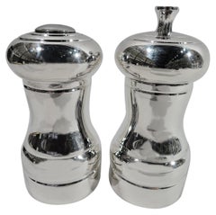 American Modern Sterling Silver Salt & Pepper