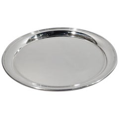 American Modern Sterling Silver Tray