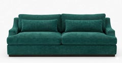 American Modern Style Sofa In Chunky Velvet with Exceptional Resistance