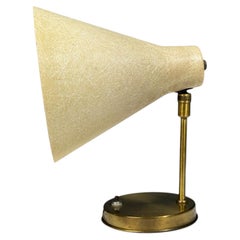 American Modern, Table Lamp, Fiberglass, Brass, USA, 1960s