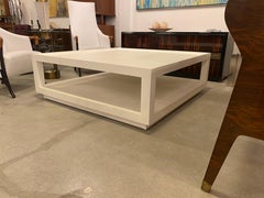 American Modern Tray Top Coffee Table, Karl Springer