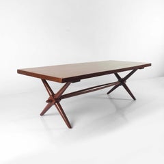 American Modern Walnut Coffee Table