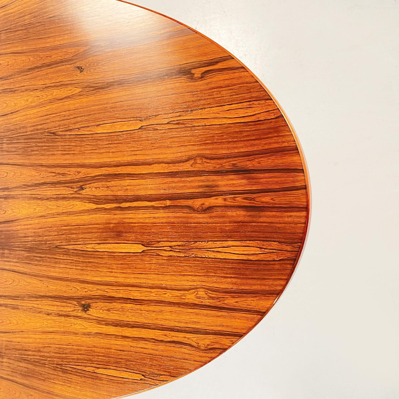 Amerikanischer moderner Esstisch aus Holz und Metall von George Nelson Herman Miller, 1960er Jahre im Zustand „Gut“ im Angebot in MIlano, IT